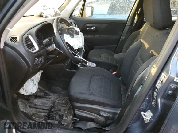 2020 Jeep Renegade Latitude with VIN ZACNJBBB3LPL73459, listed as a Copart auction lot 45799035 with 33,856 mi miles and Salvage Title. Bid and sale history available at carsss.com. Image 7.