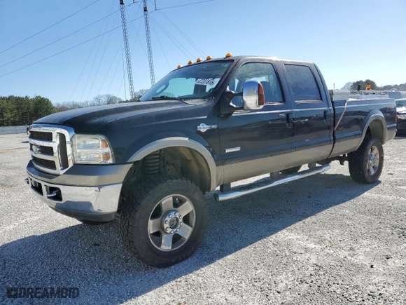 2006 Ford Super Duty F-350 SRW XL with VIN 1FTWW31P66ED80172, listed as a Copart auction lot 47231815 with 191,113 mi miles and Salvage Title. Bid and sale history available at carsss.com. Image 1.