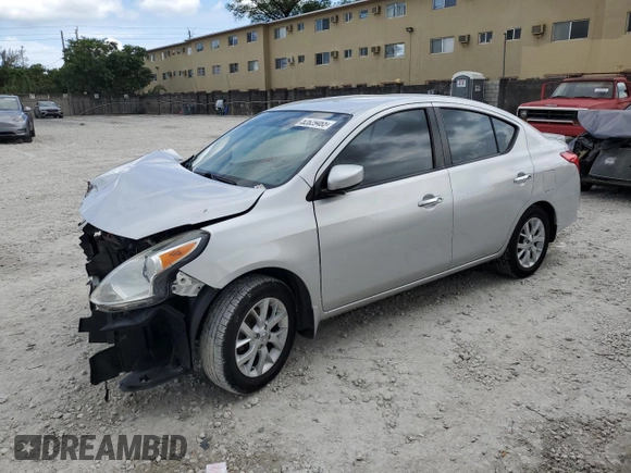 2016 Nissan Versa SV with VIN 3N1CN7AP7GL850033, listed as a Copart auction lot 52629465 with 103,707 mi miles and Salvage Title. Bid and sale history available at DreamBid. Image 1.