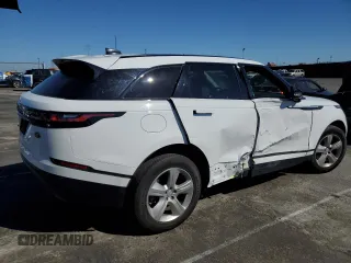 2023 Land Rover Range Rover Velar S with VIN SALYJ2EXXPA350668, listed as a Copart auction lot 50573235 with 20,216 mi miles and Salvage title. Bid and sale history available at DreamBid. Image 3.