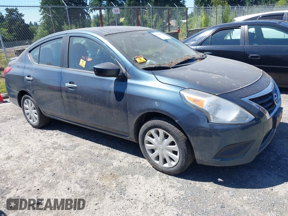 2015 Nissan Versa SV with VIN 3N1CN7AP4FL810975, listed as a IAAI auction lot 42643990 with 165,301 mi miles and . Bid and sale history available at DreamBid. Image 1.