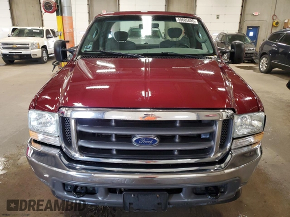 2004 Ford F-350 XL with VIN 1FTSX30P14ED80462, listed as a Copart auction lot 59685085 with Not provided miles and Salvage title. Bid and sale history available at DreamBid. Image 5.