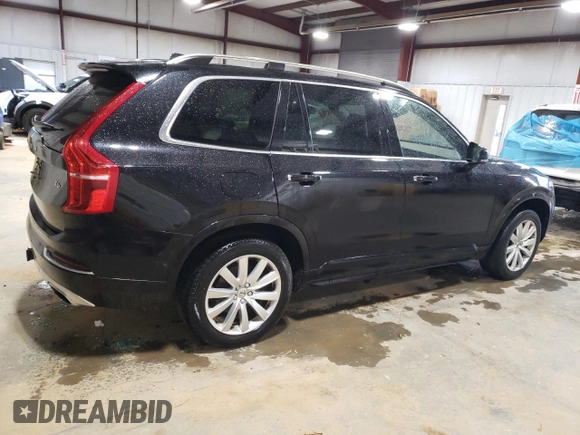 2016 Volvo XC90 T6 Momentum with VIN YV4A22PK2G1044567, listed as a Copart auction lot 51712435 with 77,896 mi miles and Salvage Title. Bid and sale history available at DreamBid. Image 3.