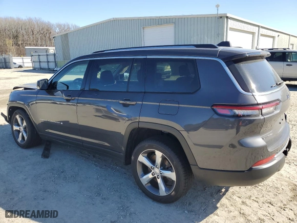 2021 Jeep Grand Cherokee L Limited with VIN 1C4RJKBG1M8188478, listed as a Copart auction lot 48786325 with 54,505 mi miles and Salvage Title. Bid and sale history available at carsss.com. Image 2.