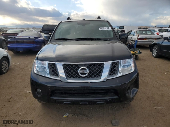 2012 Nissan Pathfinder S with VIN 5N1AR1NB0CC628049, listed as a Copart auction lot 80628384 with 175,448 mi miles and Salvage Title. Bid and sale history available at carsss.com. Image 5.