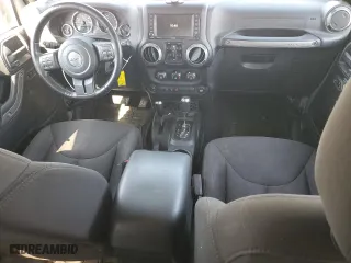 2017 Jeep Wrangler Unlimited Sport with VIN 1C4BJWDG0HL574026, listed as a Copart auction lot 52962145 with 280,127 mi miles and Salvage Title. Bid and sale history available at carsss.com. Image 8.