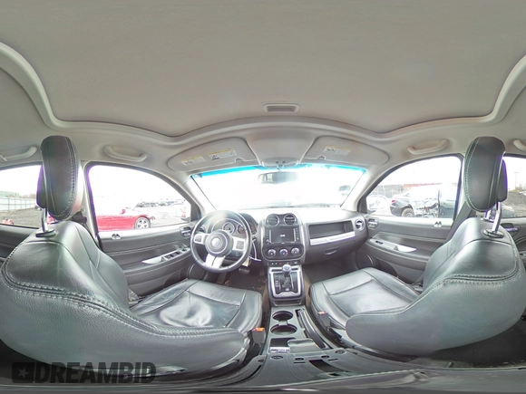 2016 Jeep Compass High Altitude Edition with VIN 1C4NJDEB5GD663846, listed as a Copart auction lot 46550613 with 120,198 mi miles. Bid and sale history available at carsss.com. Image 14.