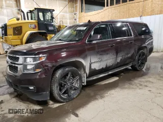 2020 Chevrolet Suburban LT with VIN 1GNSKHKC2LR210311, listed as a Copart auction lot 48062535 with 73,737 mi miles and Salvage Title. Bid and sale history available at carsss.com. Image 1.