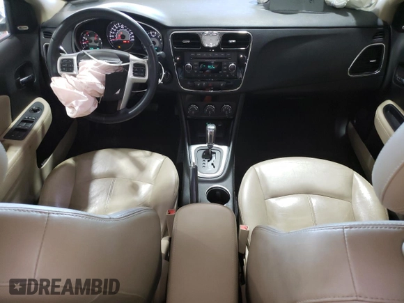 2014 Chrysler 200 Limited with VIN 1C3CCBCG9EN192753, listed as a Copart auction lot 51296235 with 97,985 mi miles and Salvage Title. Bid and sale history available at carsss.com. Image 8.
