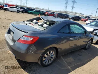 2011 Honda Civic Cpe EX with VIN 2HGFG1B81BH512770, listed as a Copart auction lot 52191215 with 137,217 mi miles and Salvage Title. Bid and sale history available at carsss.com. Image 3.