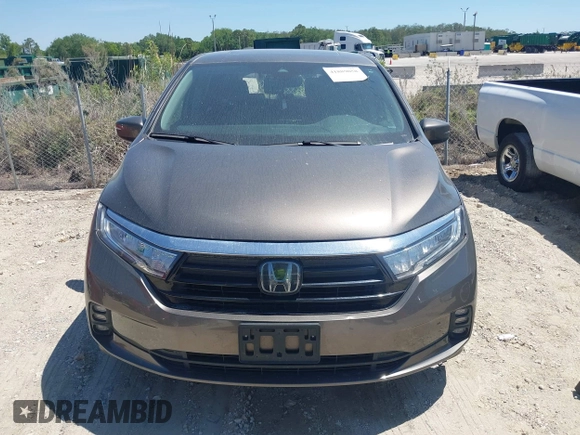 2022 Honda Odyssey EX-L with VIN 5FNRL6H76NB052194, listed as a IAAI auction lot 41889058 with 49,731 mi miles and . Bid and sale history available at DreamBid. Image 12.