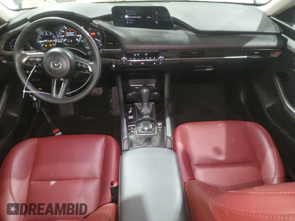 2024 Mazda 3 S Carbon Edition with VIN 3MZBPBCM7RM411319, listed as a Copart auction lot 62766705 with 30,500 mi miles and Non repairable. Bid and sale history available at DreamBid. Image 8.