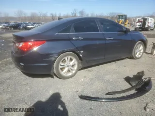 2013 Hyundai Sonata Limited with VIN 5NPEC4AC6DH606022, listed as a Copart auction lot 49320185 with 114,497 mi miles and Salvage Title. Bid and sale history available at carsss.com. Image 3.