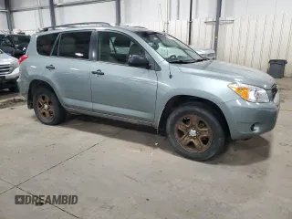 2008 Toyota RAV4 with VIN JTMBD33V585210873, listed as a Copart auction lot 49833605 with 200,143 mi miles and Salvage Title. Bid and sale history available at carsss.com. Image 4.