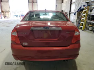 2010 Ford Fusion SEL with VIN 3FAHP0JA9AR260927, listed as a Copart auction lot 53716235 with 92,977 mi miles and Salvage Title. Bid and sale history available at carsss.com. Image 6.