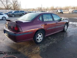 2000 Chevrolet Impala LS z VIN 2G1WH55K2Y9362366, wystawiony jako IAAI lot #41151201 z przebiegiem 191 591 mil mil oraz . Historia ofert i sprzedaży dostępna na DreamBid. Obrazek 4.