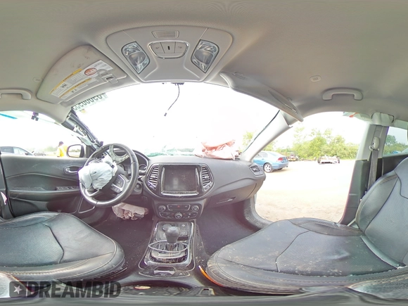 2020 Jeep Compass Limited z VIN 3C4NJDCB7LT221769, wystawiony jako Copart lot #59660955 z przebiegiem 76 822 mil mil oraz Szkoda całkowita • Salvage title. Historia ofert i sprzedaży dostępna na DreamBid. Obrazek 15.