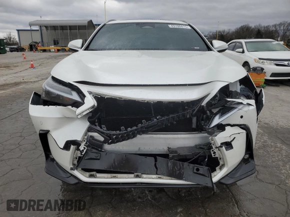 2023 Lexus NX with VIN JTJGKCEZXP2013352, listed as a Copart auction lot 49780415 with 44,593 mi miles and Salvage Title. Bid and sale history available at carsss.com. Image 5.