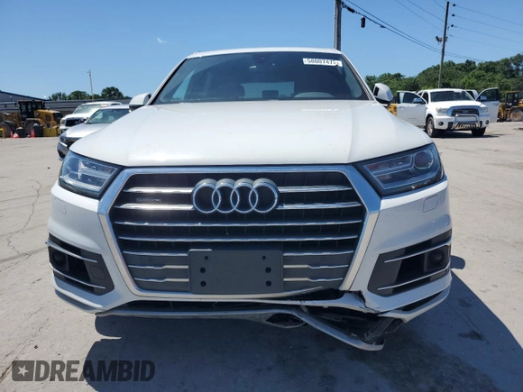 2017 Audi Q7 Premium Plus z VIN WA1LAAF77HD008549, wystawiony jako Copart lot #58007475 z przebiegiem 157 282 mil mil oraz Szkoda całkowita • Salvage title. Historia ofert i sprzedaży dostępna na DreamBid. Obrazek 5.