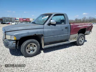 1995 Dodge 1500 with VIN 1B7HC16Z4SS234817, listed as a Copart auction lot 53002615 with 235,643 mi miles and Salvage Title. Bid and sale history available at carsss.com. Image 1.
