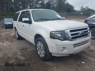 2012 Ford Expedition EL Limited with VIN 1FMJK2A50CEF47230, listed as a IAAI auction lot 41774027 with 188,824 mi miles. Bid and sale history available at carsss.com. Image 1.
