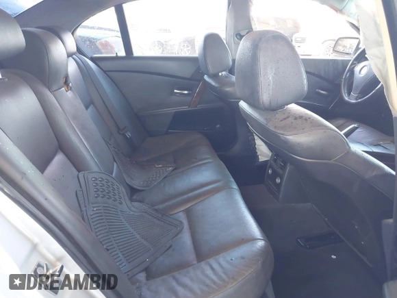 2006 BMW 5 Series 525i with VIN WBANE53586CK86180, listed as a IAAI auction lot 42034983 with 204,681 mi miles and . Bid and sale history available at DreamBid. Image 8.