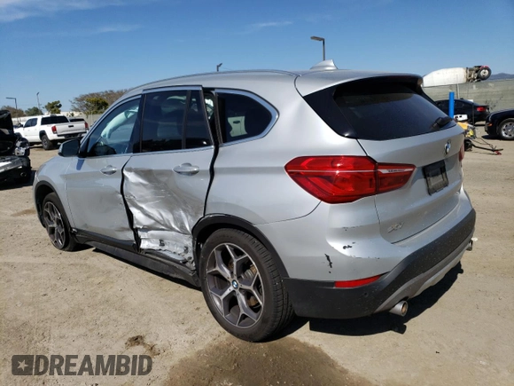 2019 BMW X1 sDrive28i with VIN WBXHU7C59K5L12043, listed as a Copart auction lot 47630763 with 53,014 mi miles. Bid and sale history available at carsss.com. Image 2.