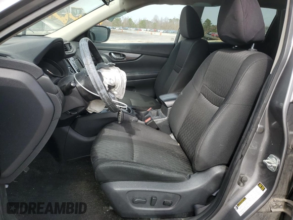 2019 Nissan Rogue SV with VIN KNMAT2MT0KP530166, listed as a Copart auction lot 48292975 with 99,112 mi miles and Salvage Title. Bid and sale history available at carsss.com. Image 7.