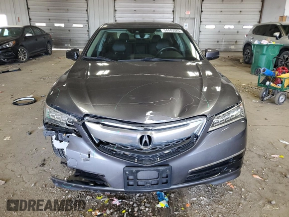 2017 Acura TLX Technology with VIN 19UUB1F56HA003416, listed as a Copart auction lot 54445025 with 75,002 mi miles and Clean title. Bid and sale history available at DreamBid. Image 5.
