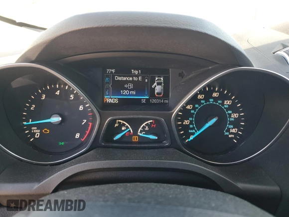2013 Ford Escape SE with VIN 1FMCU9GX9DUD46812, listed as a Copart auction lot 47969295 with 120,314 mi miles and Salvage Title. Bid and sale history available at carsss.com. Image 9.