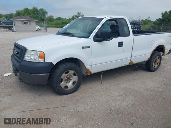 2005 Ford F-150 XL with VIN 1FTRF14W25NA18309, listed as a IAAI auction lot 42694465 with 242,618 mi miles and . Bid and sale history available at DreamBid. Image 2.