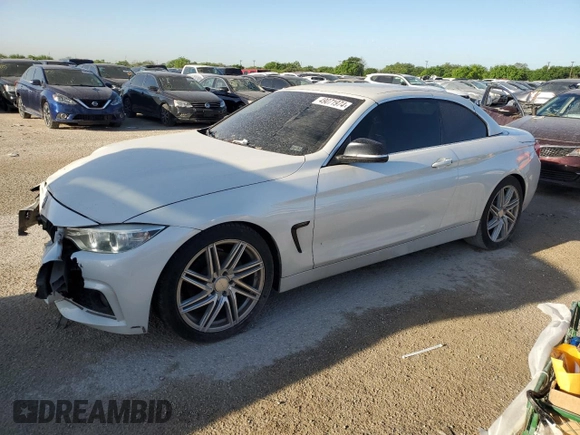 2014 BMW 4 Series 428i with VIN WBA3V7C54EJ872582, listed as a Copart auction lot 49071974 with 104,391 mi miles and Clean title. Bid and sale history available at DreamBid. Image 1.