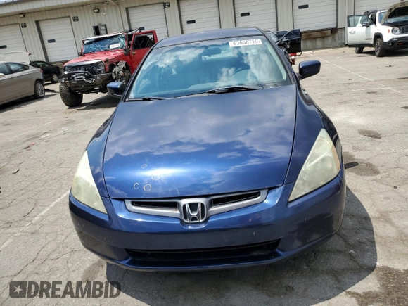 2005 Honda Accord LX with VIN 1HGCM56405A153344, listed as a Copart auction lot 63668715 with 118,180 mi miles and Salvage title. Bid and sale history available at DreamBid. Image 5.