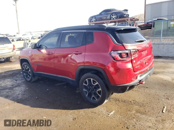 2019 Jeep Compass Trailhawk z VIN 3C4NJDDBXKT671560, wystawiony jako Copart lot #86878594 z przebiegiem 111 576 mil mil oraz Szkoda całkowita • Salvage title. Historia ofert i sprzedaży dostępna na DreamBid. Obrazek 2.