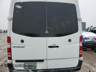 2011 Mercedes-Benz Sprinter with VIN WD3PF4CD0B5588033, listed as a Copart auction lot 45869255 with 241,977 mi miles and Salvage Title. Bid and sale history available at DreamBid. Image 6.