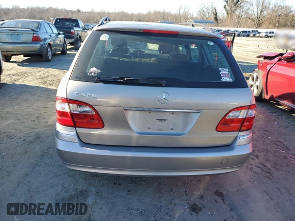 2004 Mercedes-Benz E 320 with VIN WDBUH65J24A507978, listed as a Copart auction lot 87656855 with 260,109 mi miles and Salvage Title. Bid and sale history available at DreamBid. Image 6.