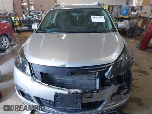2015 Chevrolet Traverse LT with VIN 1GNKVHKD3FJ126405, listed as a IAAI auction lot 41597600 with 188,558 mi miles and . Bid and sale history available at DreamBid. Image 12.