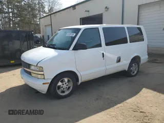 2003 Chevrolet Astro with VIN 1GNEL19X63B138614, listed as a Copart auction lot 49105135 with 165,834 mi miles and Clean Title. Bid and sale history available at carsss.com. Image 1.