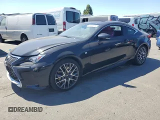 2016 Lexus RC with VIN JTHSE5BC3G5006921, listed as a Copart auction lot 66458184 with 65,506 mi miles and Salvage Title. Bid and sale history available at carsss.com. Image 1.