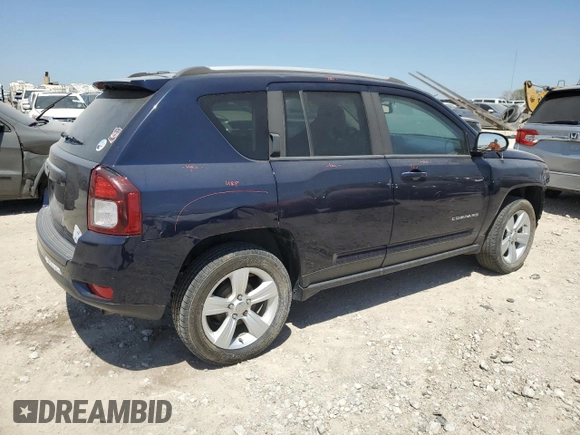 2016 Jeep Compass Sport z VIN 1C4NJCBA6GD715460, wystawiony jako Copart lot #50365005 z przebiegiem 104 138 mil mil oraz Szkoda całkowita • Salvage title. Historia ofert i sprzedaży dostępna na DreamBid. Obrazek 3.
