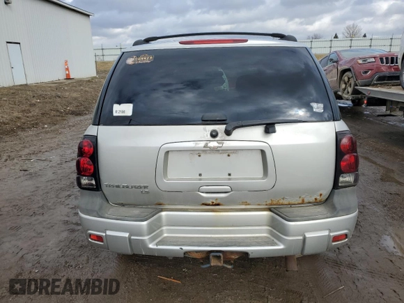 2007 Chevrolet TrailBlazer LS with VIN 1GNDT13S772221905, listed as a Copart auction lot 47778175 with 189,854 mi miles and Clean Title. Bid and sale history available at DreamBid. Image 6.