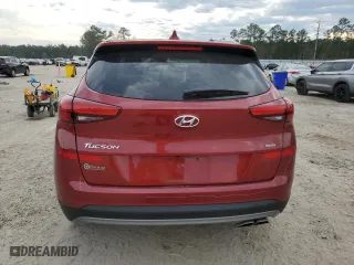 2021 Hyundai Tucson Sport with VIN KM8J3CAL7MU384097, listed as a Copart auction lot 41876835 with 46,002 mi miles and Salvage Title. Bid and sale history available at carsss.com. Image 6.
