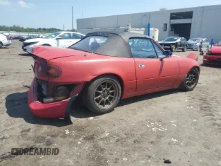 1993 Mazda MX-5 Miata z VIN JM1NA3511P0406871, wystawiony jako Copart lot #62239125 z przebiegiem 217 379 mil mil oraz Szkoda całkowita • Salvage title. Historia ofert i sprzedaży dostępna na DreamBid. Obrazek 3.