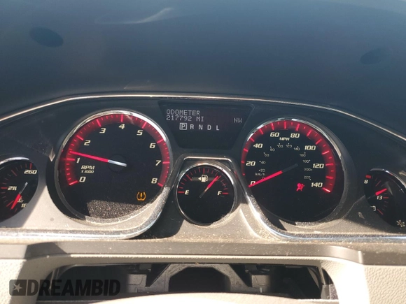 2013 GMC Acadia SLE with VIN 1GKKRPKD4DJ174620, listed as a Copart auction lot 52612625 with 217,792 mi miles and Salvage Title. Bid and sale history available at DreamBid. Image 9.