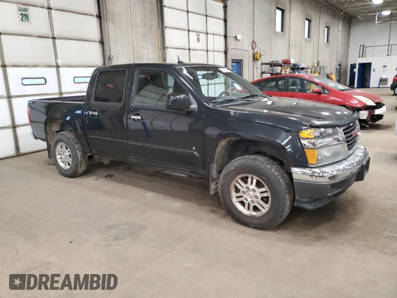 2009 GMC Canyon SLE1 with VIN 1GTDT13E298161048, listed as a Copart auction lot 47783225 with 190,355 mi miles and Clean Title. Bid and sale history available at carsss.com. Image 4.