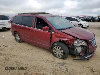 2015 Chrysler Town & Country LX with VIN 2C4RC1AG8FR676436, listed as a Copart auction lot 85104814 with Not Provided miles and Salvage Title. Bid and sale history available at carsss.com. Image 4.