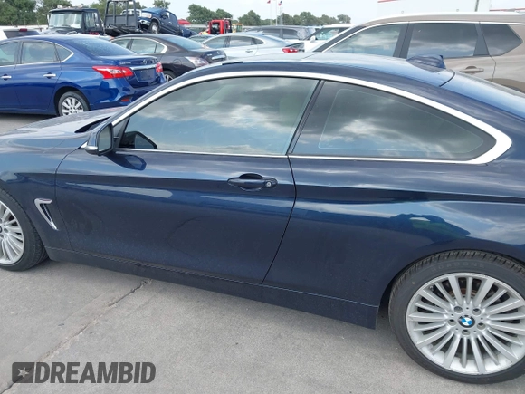 2015 BMW 4 Series 428i with VIN WBA3N3C5XFK234213, listed as a IAAI auction lot 42156861 with 60,324 mi miles and . Bid and sale history available at DreamBid. Image 14.