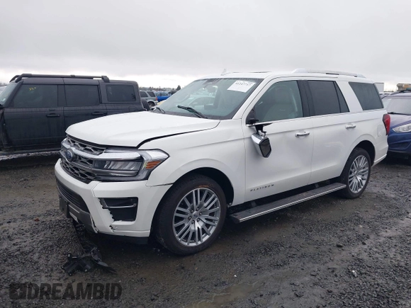 2023 Ford Expedition Platinum with VIN 1FMJU1M88PEA05387, listed as a IAAI auction lot 41247717 with 25,934 mi miles. Bid and sale history available at carsss.com. Image 17.