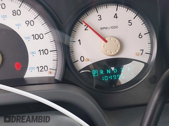 2005 Dodge Dakota ST with VIN 1D7HE22K25S119460, listed as a IAAI auction lot 41790592 with 104,995 mi miles and . Bid and sale history available at DreamBid. Image 15.
