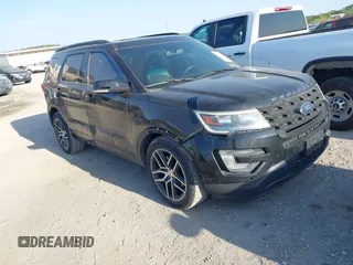2016 Ford Explorer Sport z VIN 1FM5K8GT3GGB92784, wystawiony jako IAAI lot #42026186 z przebiegiem 158 697 mil mil oraz . Historia ofert i sprzedaży dostępna na DreamBid. Obrazek 1.